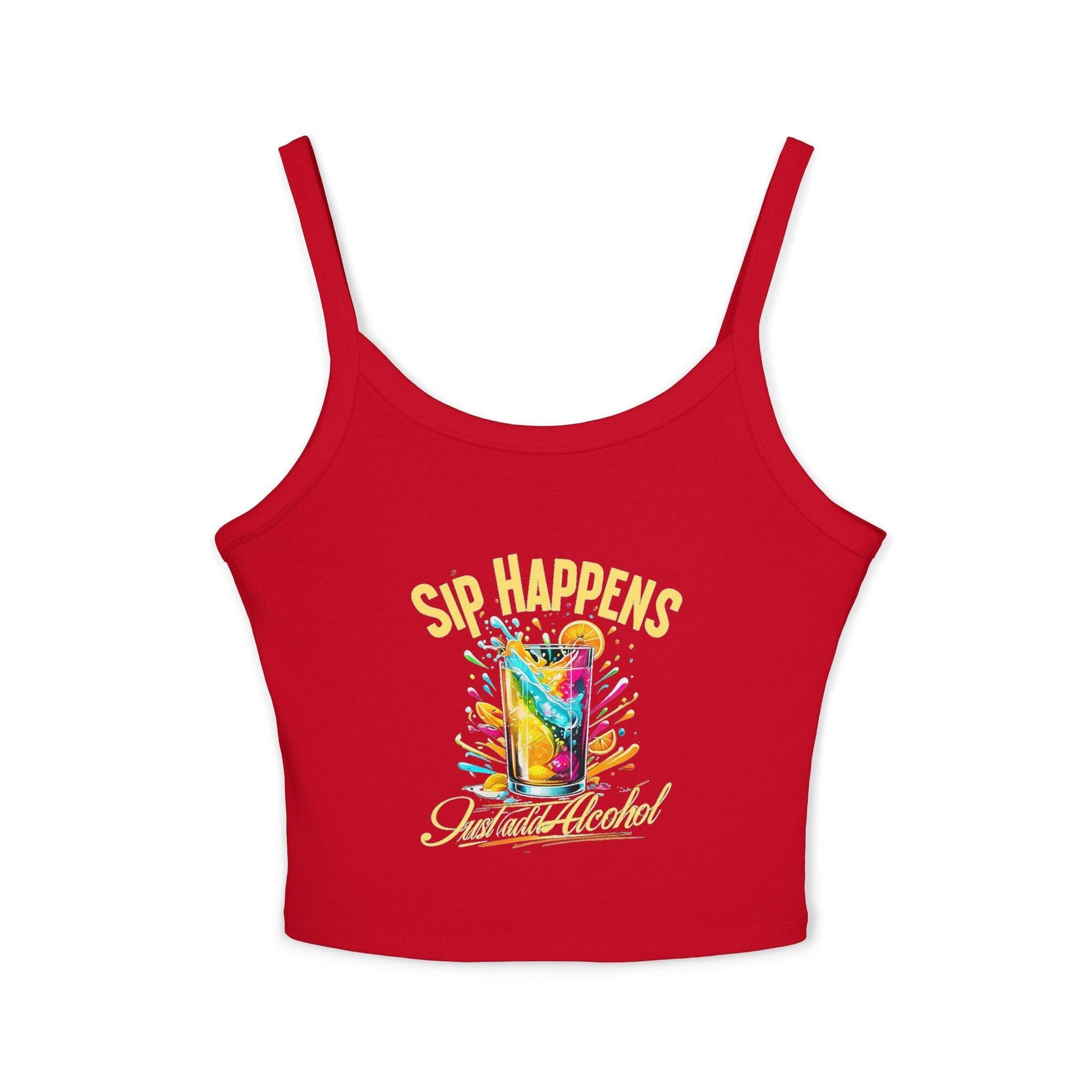 Playful & Stylish Womens Spaghetti Strap Tank Top