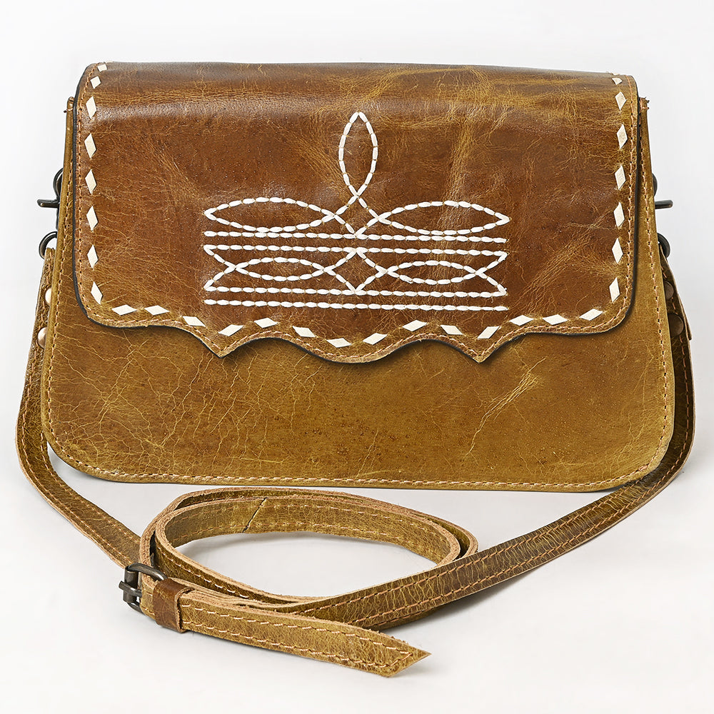 American Darling Crossbody Genuine Leather Women Bag Western Handbag Purse