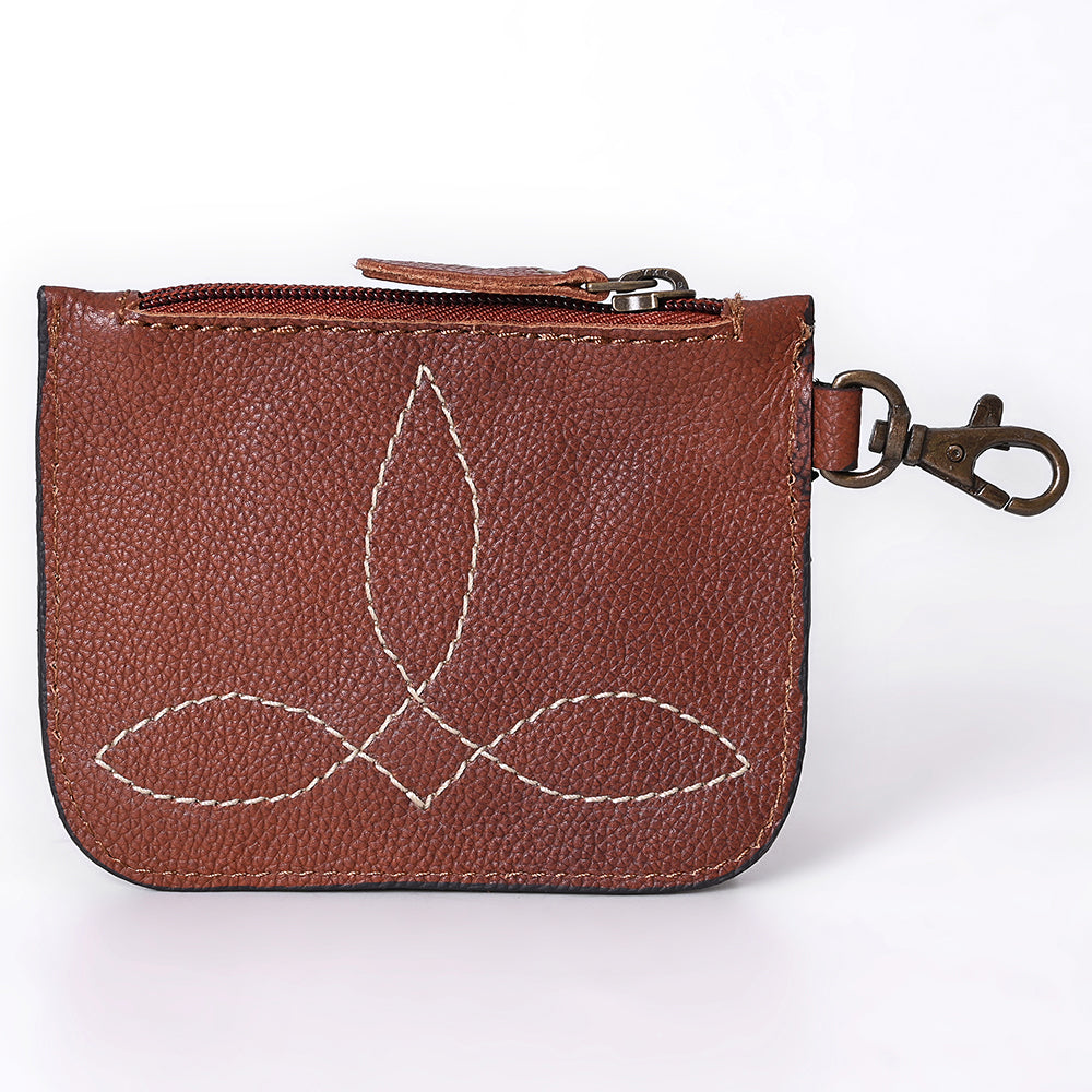 American Darling Coin Purse Genuine Leather Women Bag Western Handbag Purse