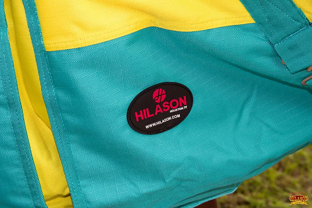 Hilason 1200D Winter Waterproof Turnout Horse Blanket Belly Wrap Yellow