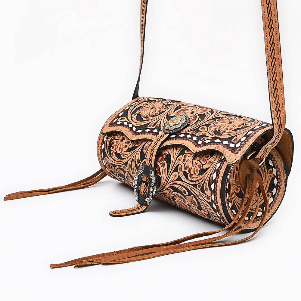 American Darling Organiser Bag Beautifully Hand Tooled Leather women