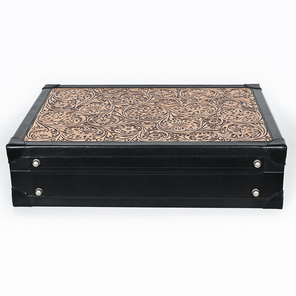 American Darling Jewelry Case Hand Tooled Genuine Leather women bag western handbag purse