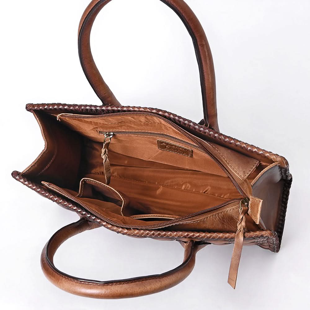 American Darling Tote Genuine Leather Women Bag Western Handbag Purse