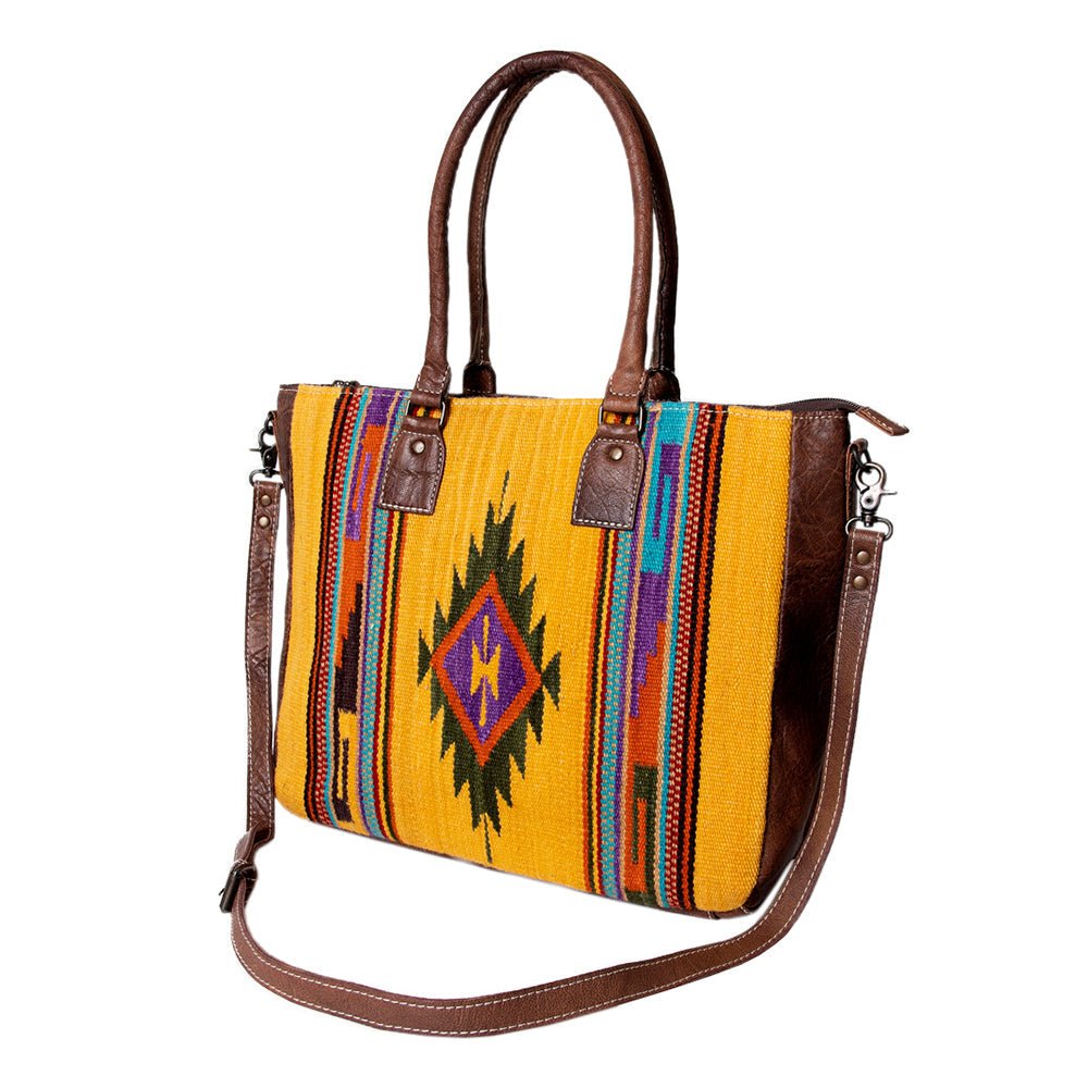 American Darling Tote Saddle Blanket Genuine Leather women bag western handbag purse