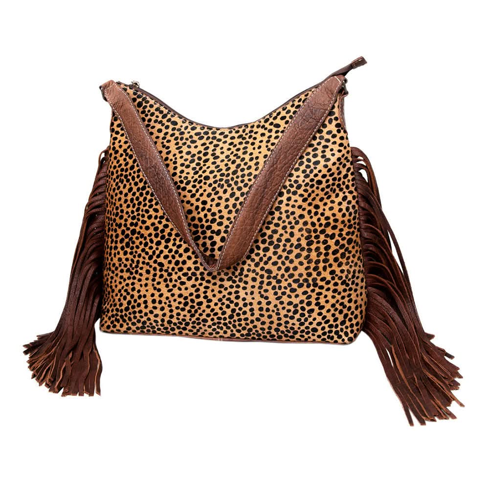 American Darling ADBG1020A Hobo Hair-On Genuine Leather women bag western handbag purse