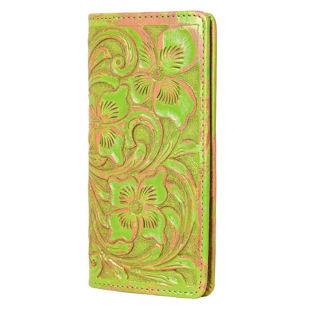 American Darling Clutch Beautifully Hand Tooled  Genuine Leather women bag western handbag purse