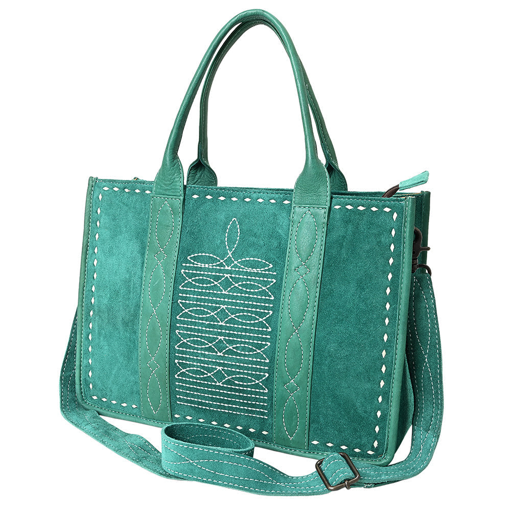 American Darling Tote Genuine Leather Women Bag Western Handbag Purse