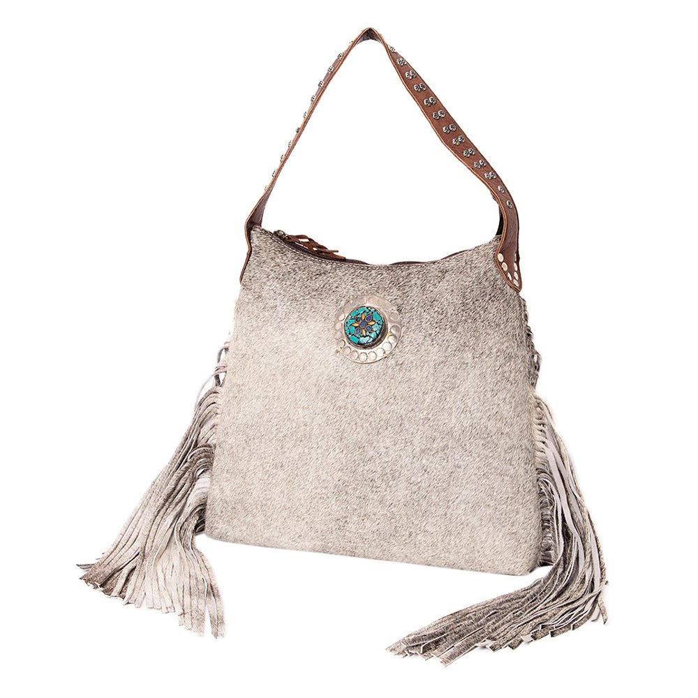 American Darling Hobo Hair-On Genuine Leather Women Bag Western Handbag Purse