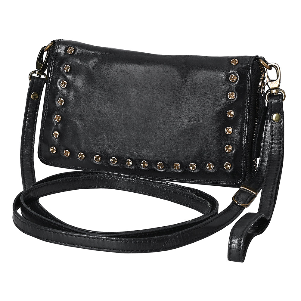 Spaghetti Western Organiser Genuine Leather Women Bag Western Handbag Purse