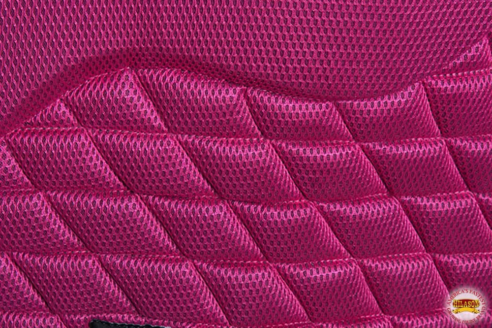 Hilason Western Horse English Saddle Pad Dressage Memory Foam And Antislip Pink