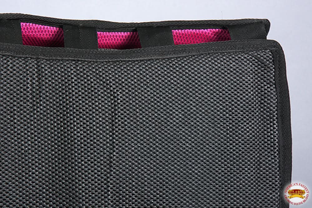 Hilason Western Horse English Saddle Pad Dressage Memory Foam And Antislip Pink