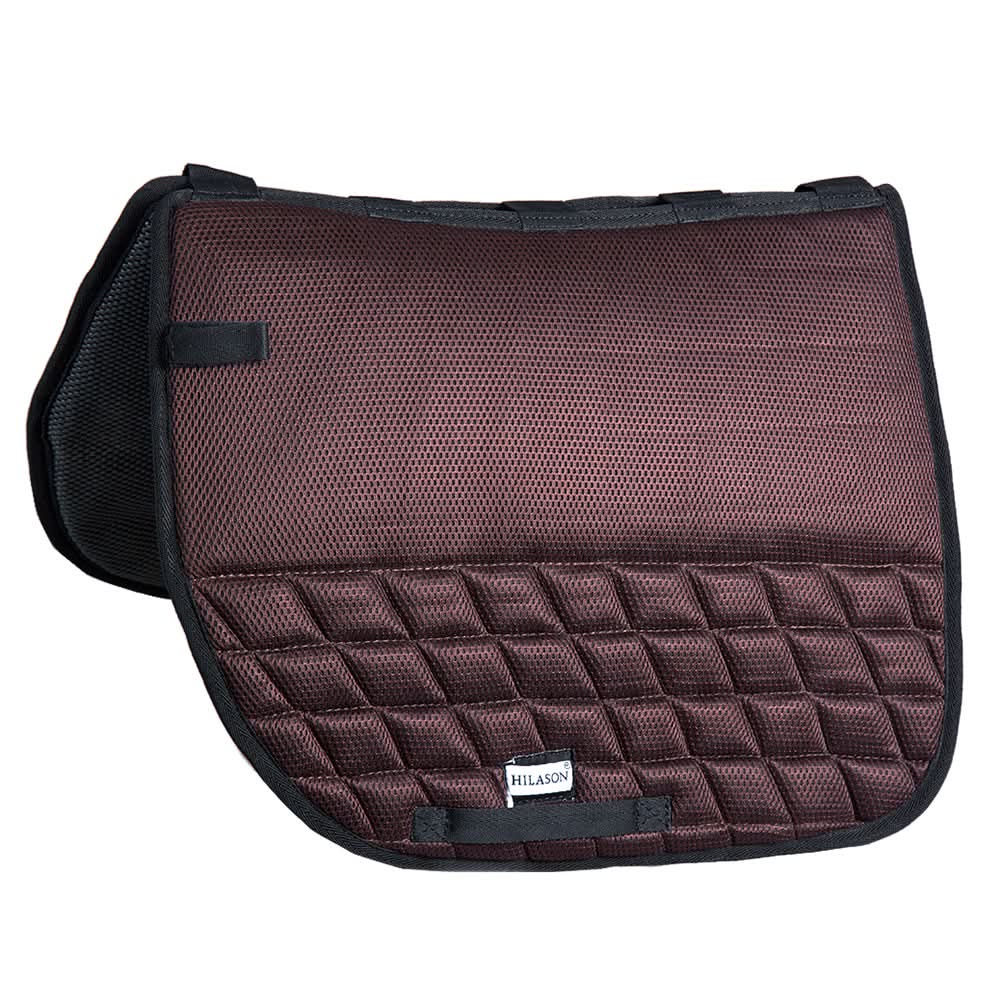 Hilason Western Horse English Saddle Pad Dressage Gel Memory Foam Antislip