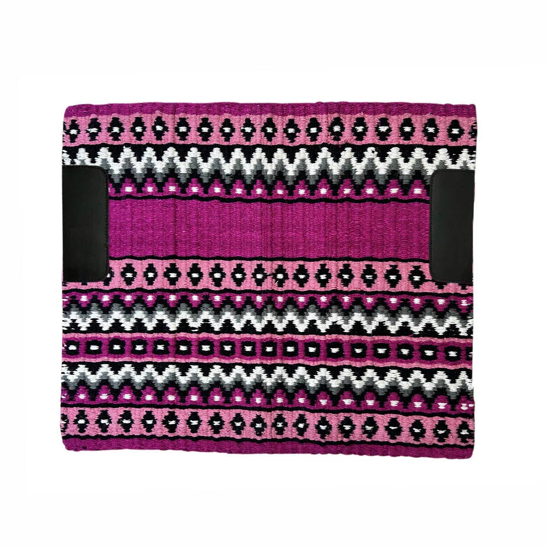 TuffRider Double Weave Western Saddle Blanket 34" X 40": Multi-002 / 34x40