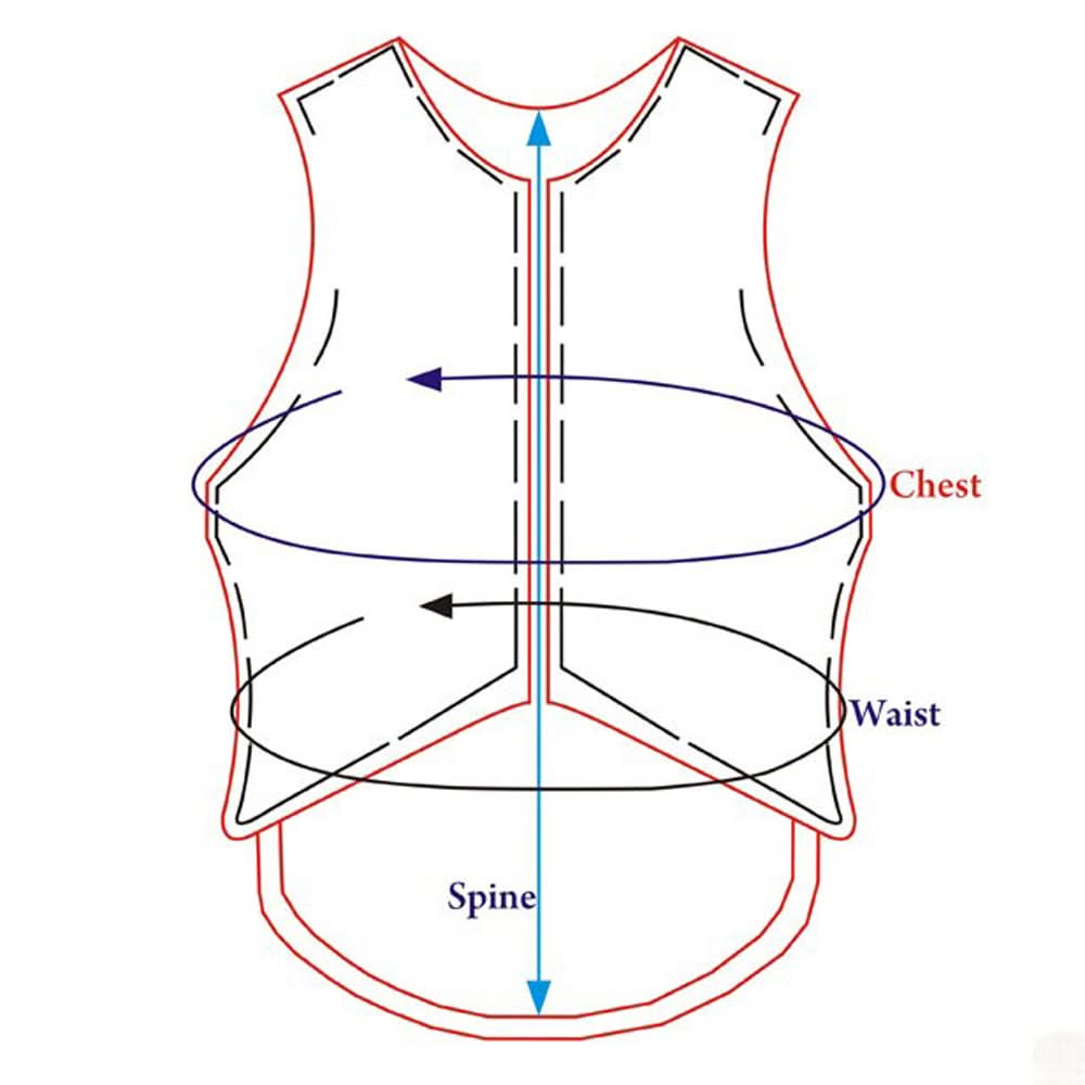 HILASON Equestrian Bull Riding Rodeo Safety Vest Protective Leather