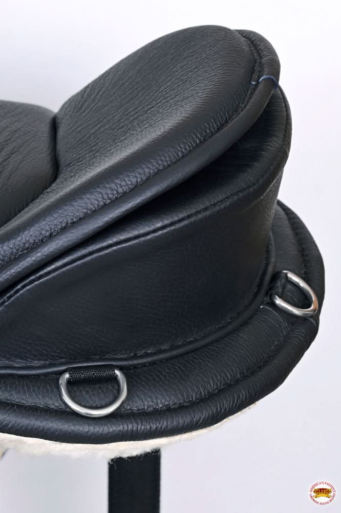 Horse English Treeless Saddle Hilason Endurance Trail Pleasure Leather