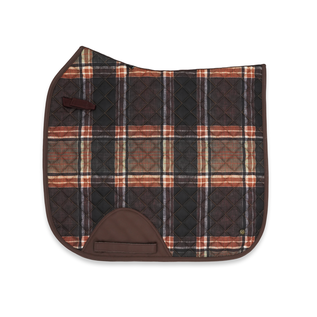 Dressage Pad, Field Plaid & Hickory