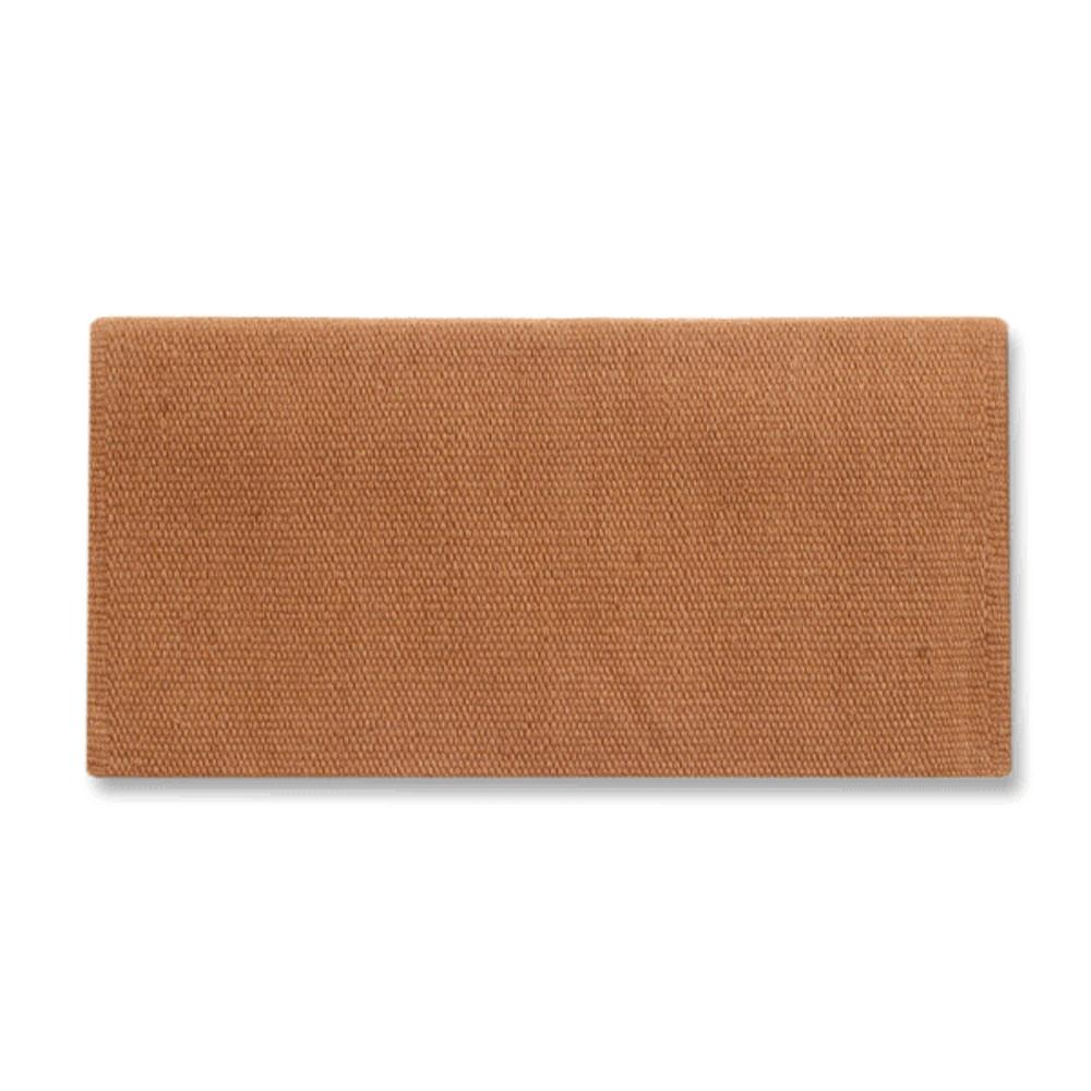 1314-26 San Juan Solid Fawn 36x34 New Zealand Wool Saddle Blanket