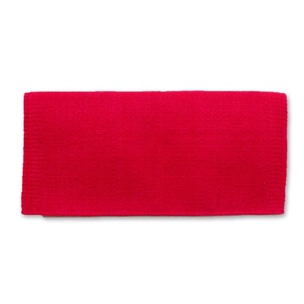 1314C-72 San Juan Solid Fuchsia 38x34 New Zealand Wool Saddle Blanket