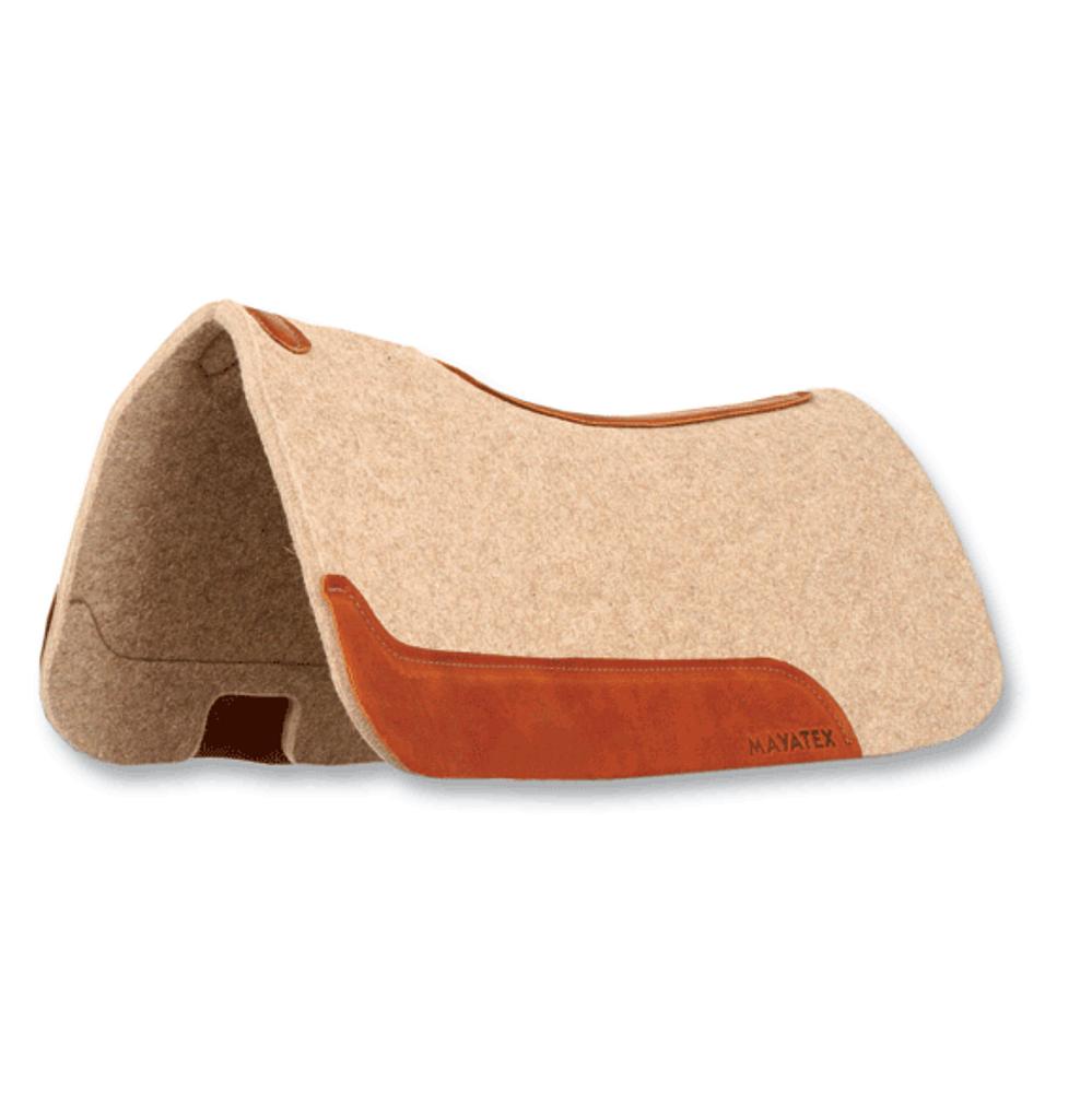 SHP7000 Wool Felt Contour Saddle Pad 32X32