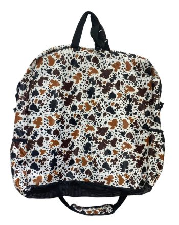 Cow Print Sport Boot Carry-All Bag