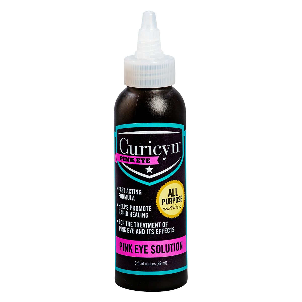 Curicyn Pink Eye Solution - 3 fl oz squirt