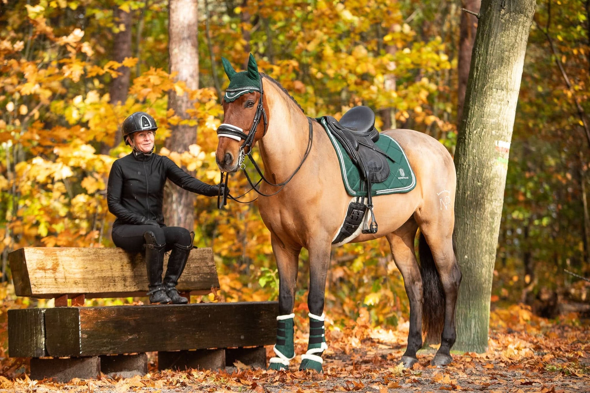 Pine Grove Saddle Pad Set