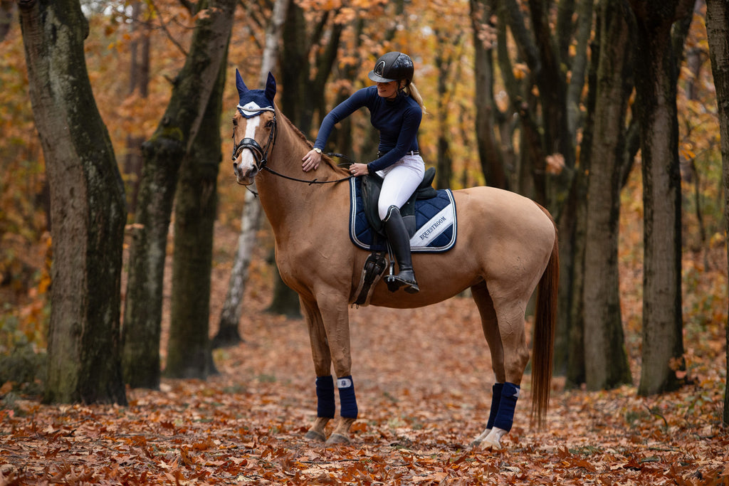 Blue Astra Saddle Pad