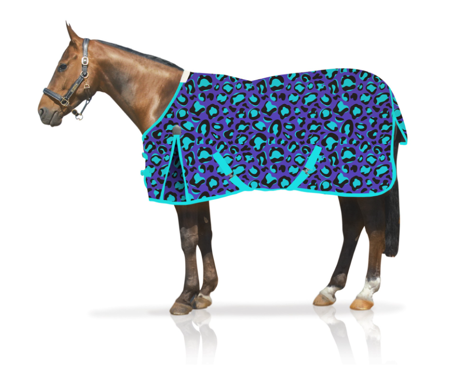 Jeffers Expression 1200D Draft Horse Turnout Blanket, 240 g | Waterproof, Breathable & Safe Design