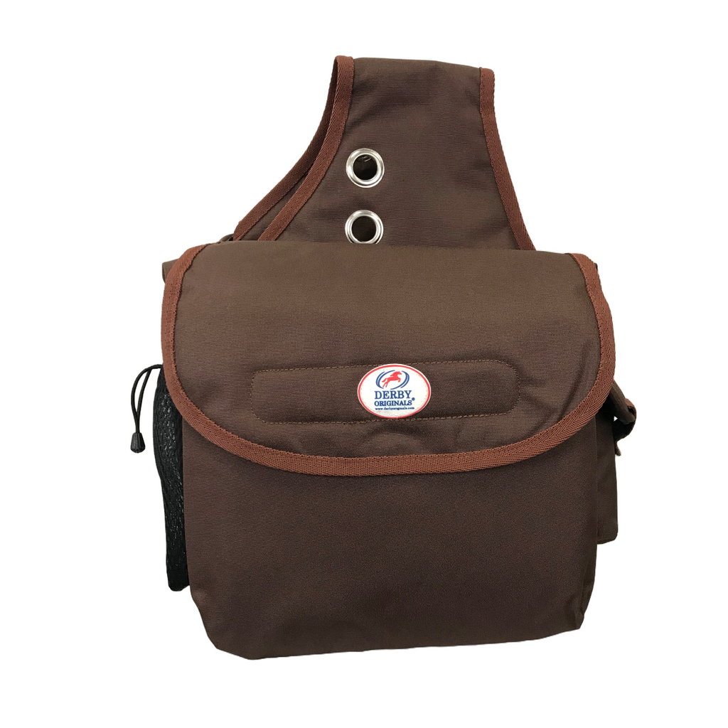 Tahoe Padded Triple Layer 1200D Nylon Saddle Bags For Trail Riding 1 Year Warranty With 2 Pockets For Water Bottles
