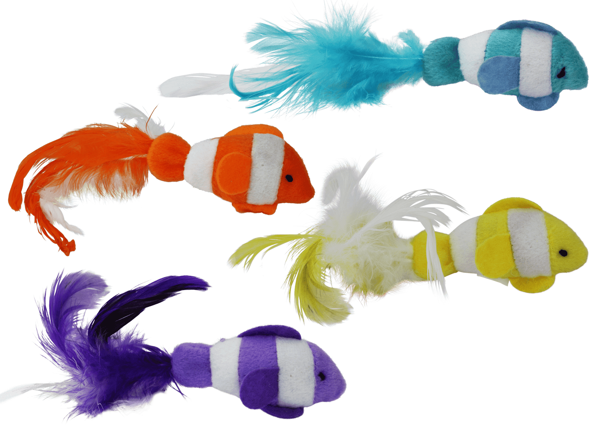 Multipet Clown Fish - Assorted Colors 2pk