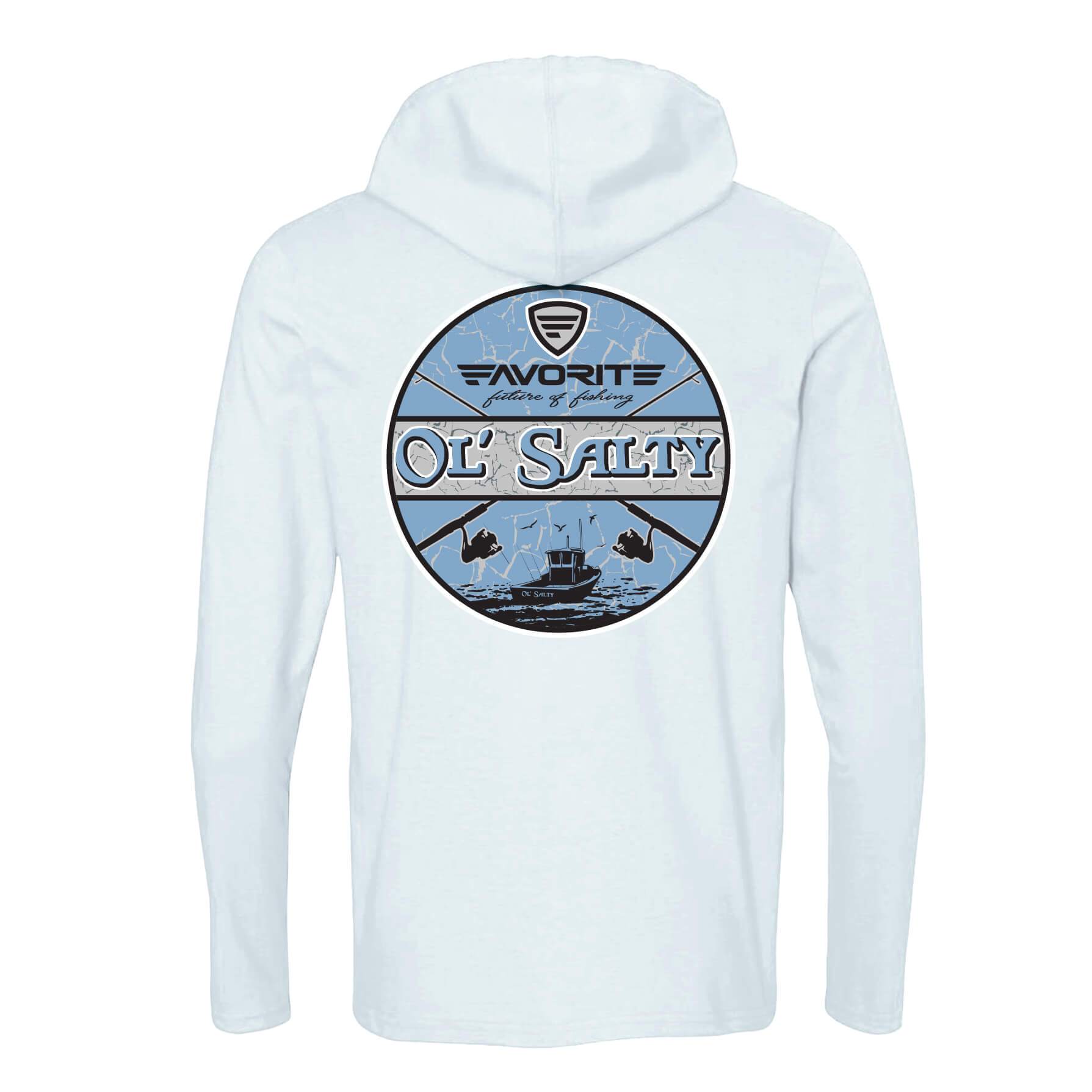 Ol Salty Lightweight Tri-Blend Hoodie