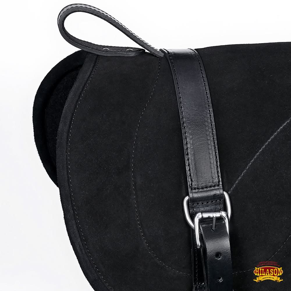 Hilason Natural Horsemanship Leather Bareback Western Treeless Saddle Pad