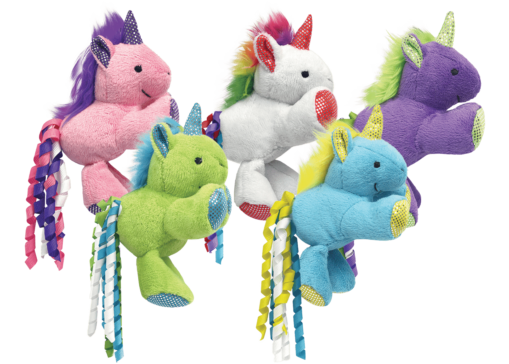 Multipet Unicorn w/ Catnip - Assorted Colors 5.5"