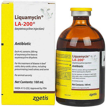 LIQUAMYCIN LA-200 ANTIBIOTIC 250 ML