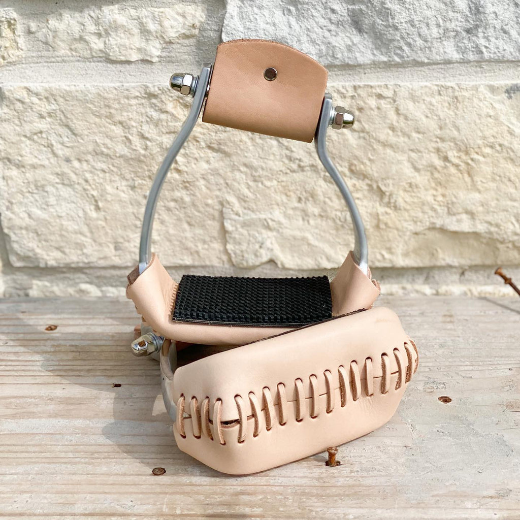 AJ Tack Aluminum Angled Wide Stirrups