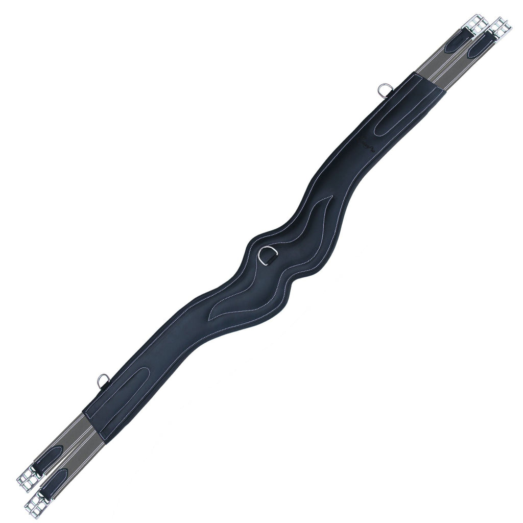 ExionPro 'AdaptLine' Wave Girth - Grey Elastic with White Lines