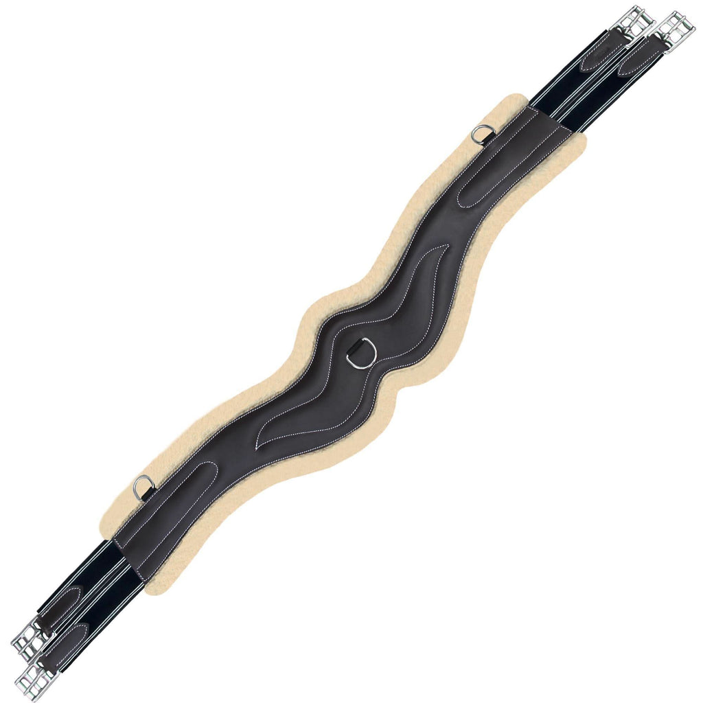 ExionPro 'AdaptLine' Wave Girth - Navy Blue Elastic with White Lines