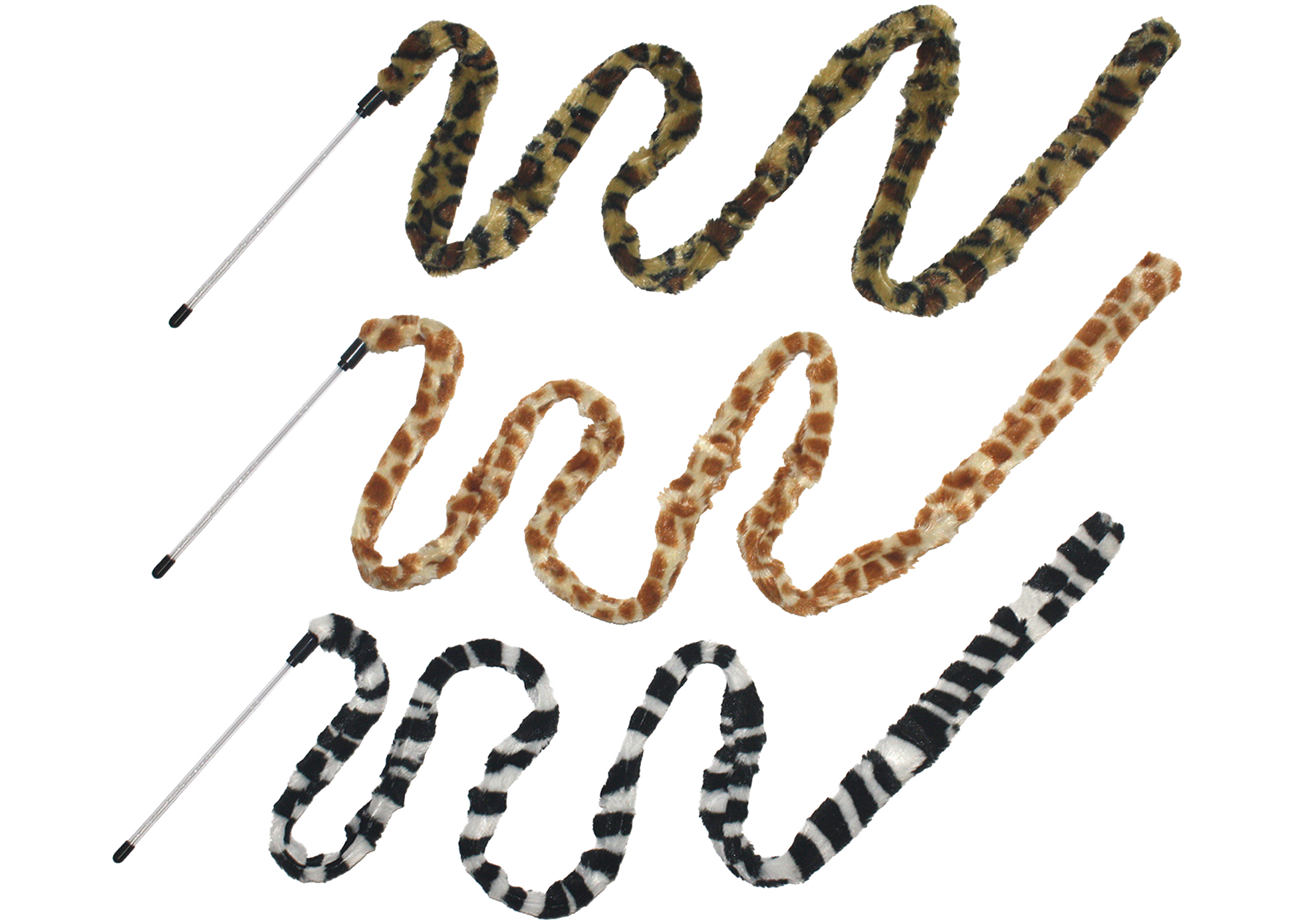 Multipet Safari Wizard Wands - Assorted Animal Prints 5"