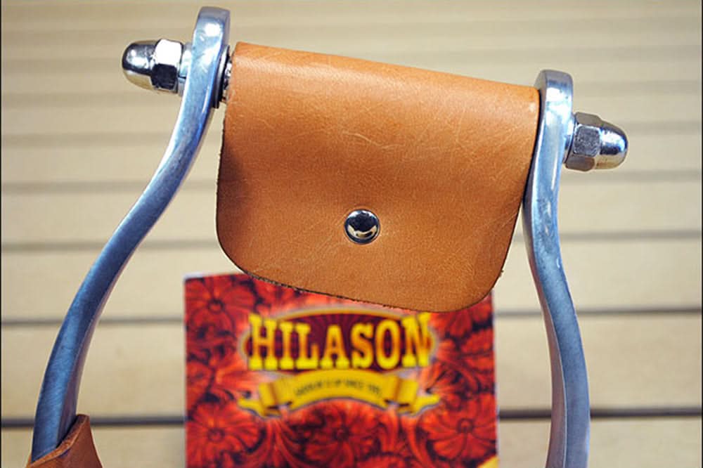 Hilason Western Horse Tack Aluminum Barrel Racer Saddle Stirrups