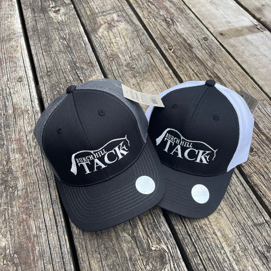 Burch Hill Tack Logo trucker hat
