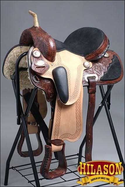 Flex Tree Western Horse Saddle American Leather Trail Barrel Racing By Hilason