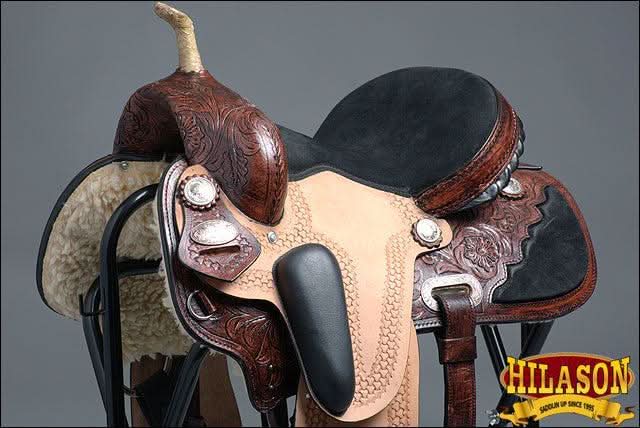 Flex Tree Western Horse Saddle American Leather Trail Barrel Racing By Hilason