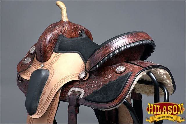 Flex Tree Western Horse Saddle American Leather Trail Barrel Racing By Hilason