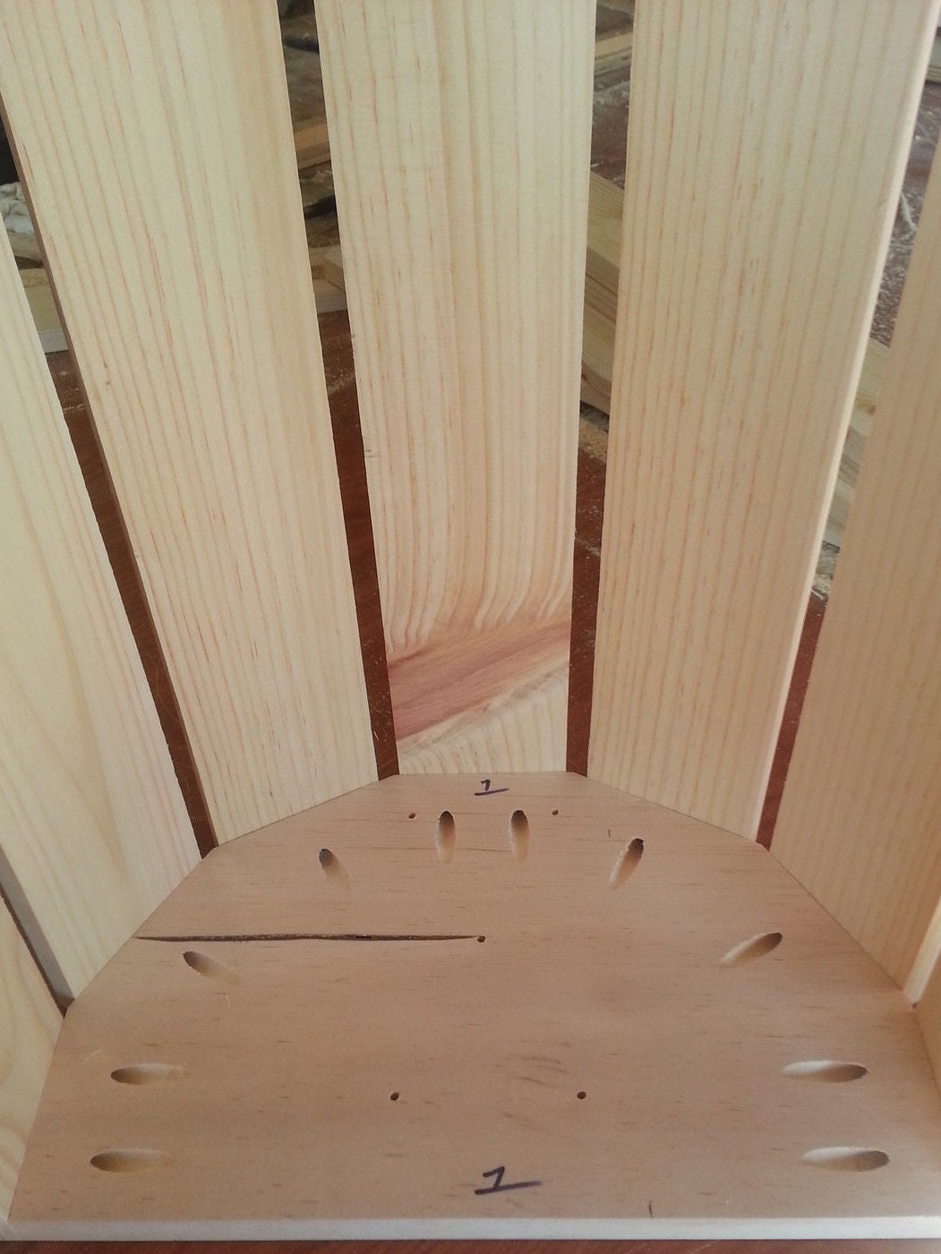 Wooden Saddle Stand / Fits English or Western Saddle/natural finish