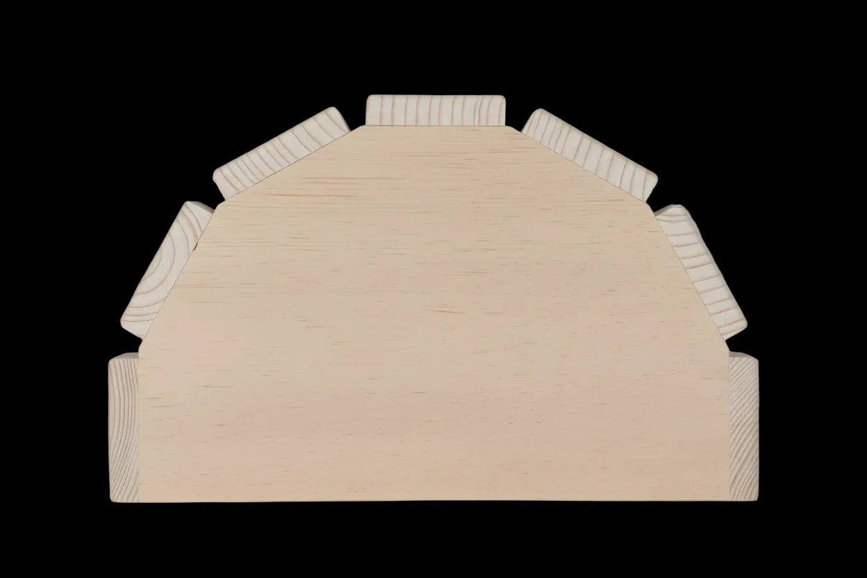 Wooden Saddle Stand / Fits English or Western Saddle/natural finish