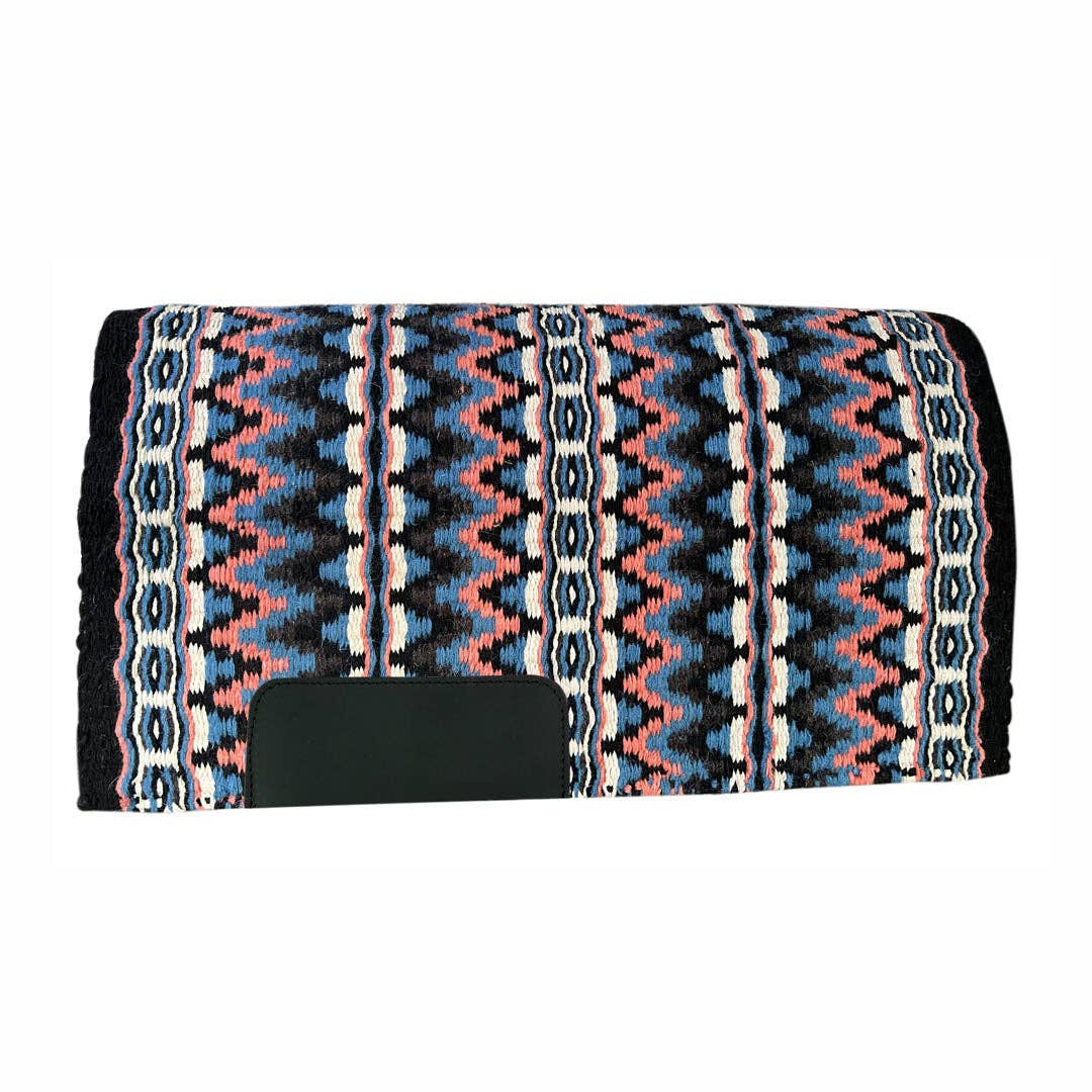 TuffRider Double Weave Western Saddle Blanket 34" X 40": Multi-002 / 34x40