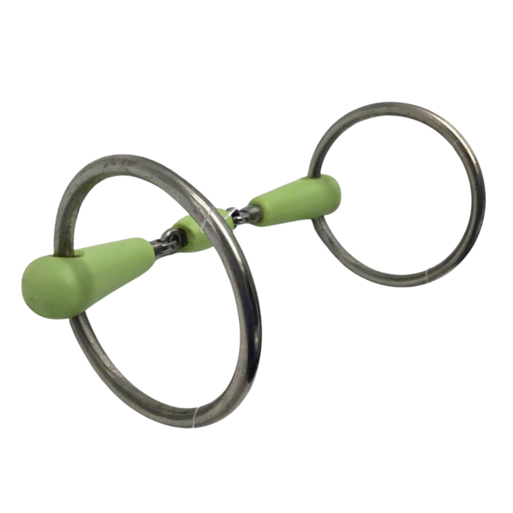 3 Link Snaffle Apple Mouth Bit
