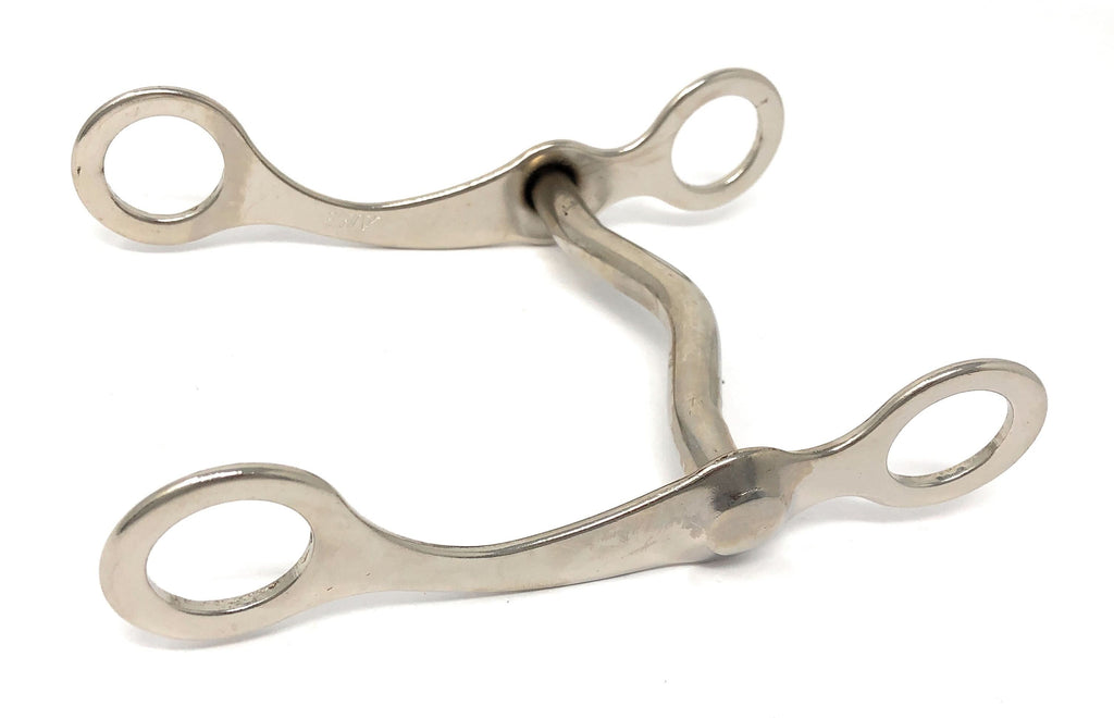 AJ Tack Low Port Grazing Bit for Miniature Horses