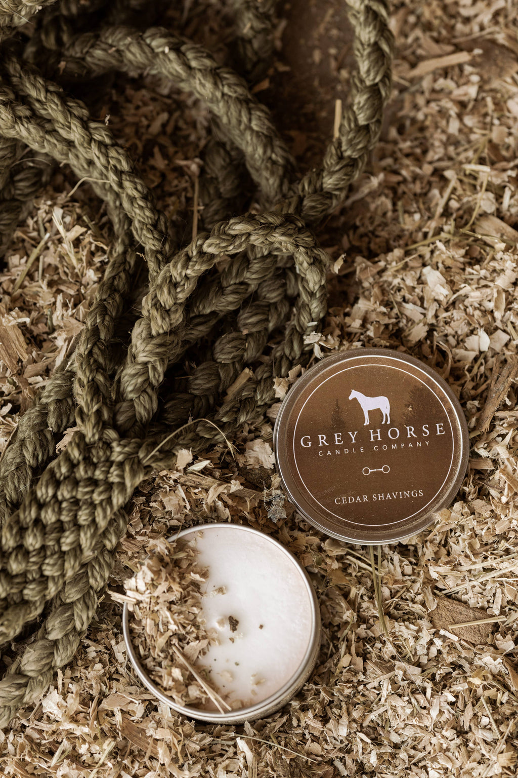 Cedar Shavings Soy Candle