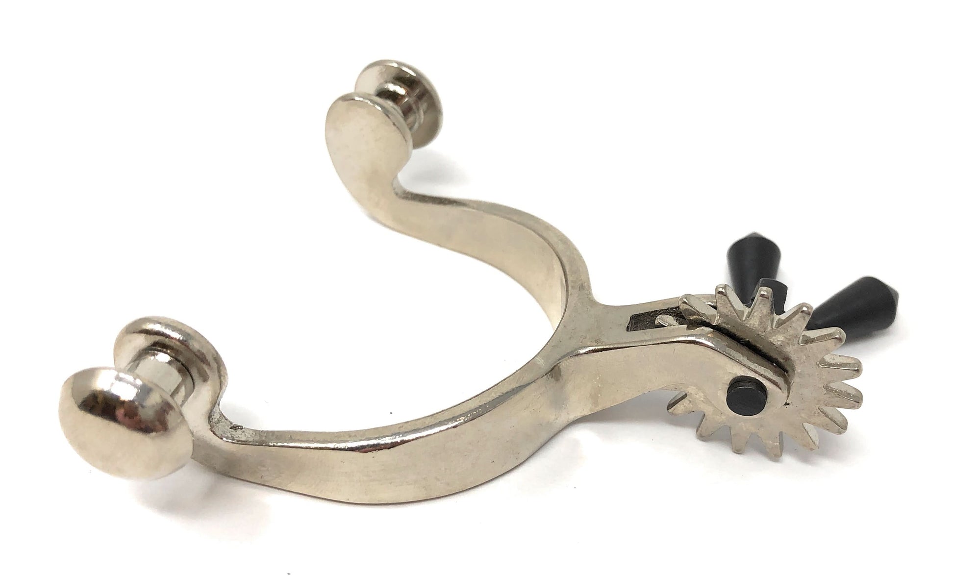 AJ Tack Baby Nickel Plated Spurs